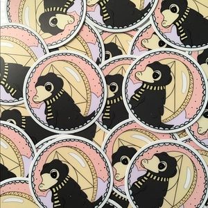 Harry Potter/Fantastic Beasts Niffler Stickers